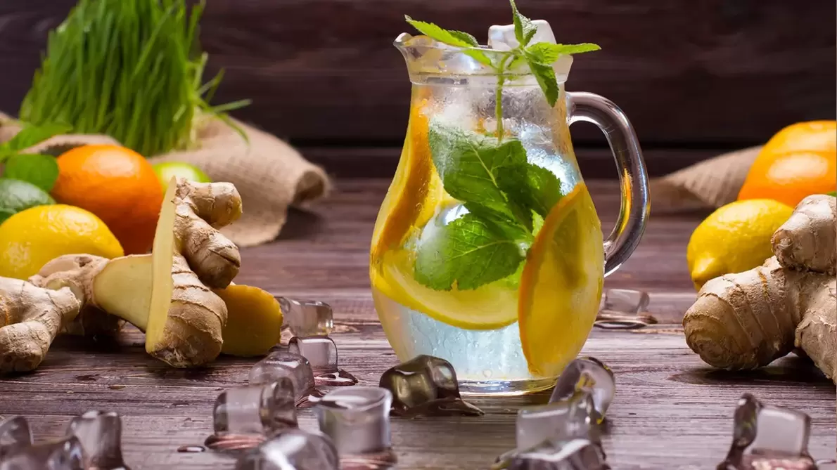 ginger lemonade for effect