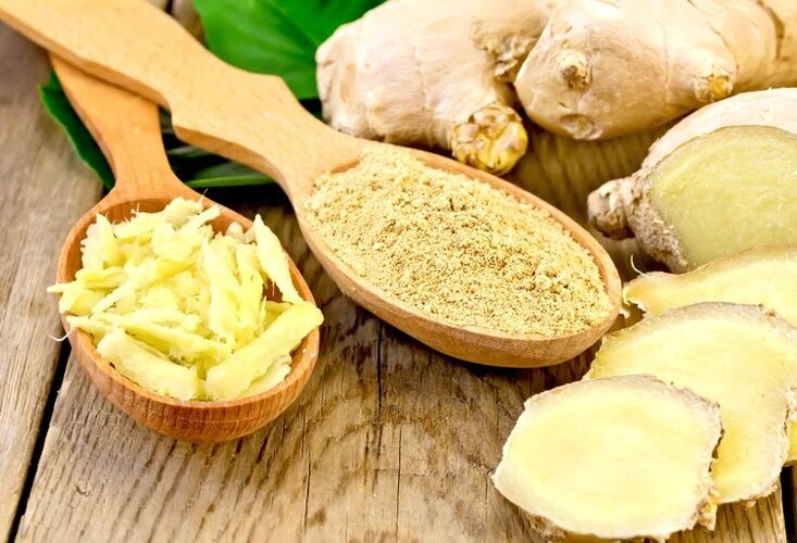 use ground ginger for potency