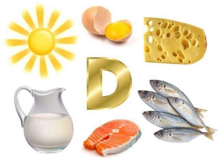 Vitamin D in products for effectiveness